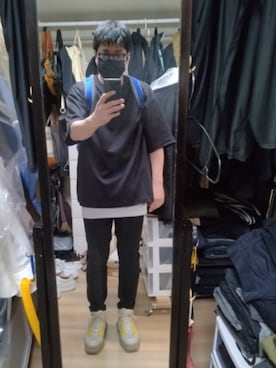 「1017 ALYX 9SM（アリクス）のアイテム（スニーカー）」を使った、高さん（メンズ・176cm）の春コーディネート