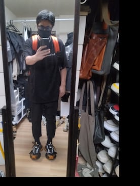 「UNDERCOVER（アンダーカバー）のアイテム」を使った、高さん（メンズ・176cm）の春コーディネート