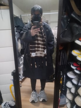 「UNDERCOVER（アンダーカバー）のアイテム」を使った、高さん（メンズ・176cm）の冬コーディネート