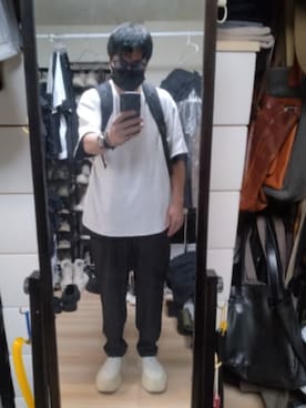 「MB（エムビー）のアイテム」を使った、高さん（メンズ・176cm）の秋コーディネート