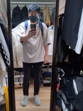 「JohnUNDERCOVER（ジョンアンダーカバー）のアイテム」を使った、高さん（メンズ・176cm）の夏コーディネート