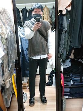 高さん（メンズ・176cm）の春コーディネート