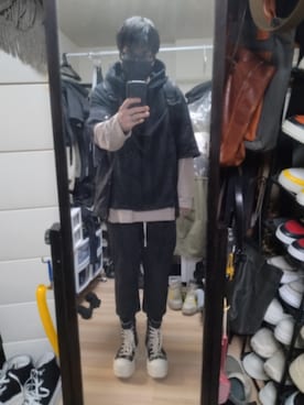 高さん（メンズ・176cm）の春コーディネート