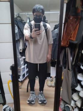 「UNDERCOVER（アンダーカバー）のアイテム」を使った、高さん（メンズ・176cm）の春コーディネート