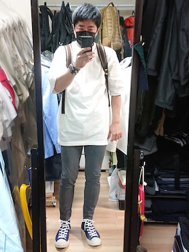 高さん（メンズ・176cm）の春コーディネート