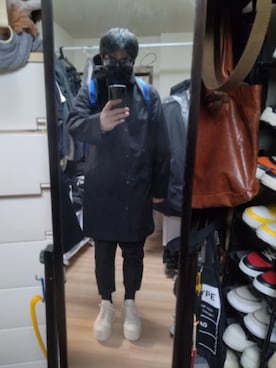 「アイテム（その他アウター）」を使った、高さん（メンズ・176cm）の冬コーディネート