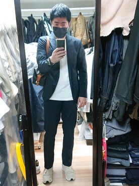 「TAKAHIROMIYASHITATheSoloIst.（タカヒロミヤシタザソロイスト）のアイテム（シューズ）」を使った、高さん（メンズ・176cm）の春コーディネート