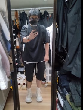 「COMME CA ISM（コムサイズム）のアイテム」を使った、高さん（メンズ・176cm）の夏コーディネート