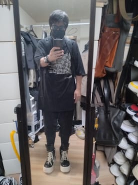 「UNDERCOVER（アンダーカバー）のアイテム」を使った、高さん（メンズ・176cm）の夏コーディネート