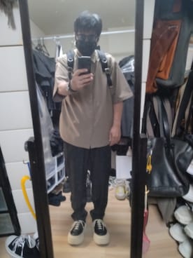「UNDERCOVER（アンダーカバー）のアイテム」を使った、高さん（メンズ・176cm）の夏コーディネート