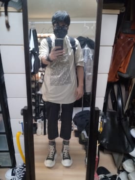 「Rick Owens（リックオウエンス）のアイテム」を使った、高さん（メンズ・176cm）の秋コーディネート