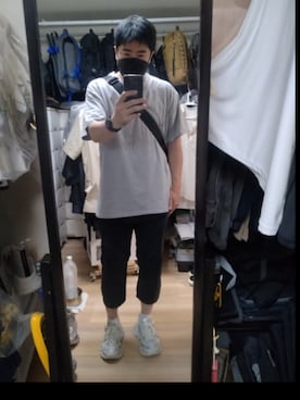 「MHL.（エムエイチエル）のアイテム（腕時計）」を使った、高さん（メンズ・176cm）の夏コーディネート