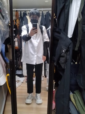 「STUDIOUS（ステュディオス）のアイテム（パンツ）」を使った、高さん（メンズ・176cm）の夏コーディネート