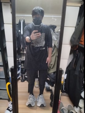 「UNDERCOVER（アンダーカバー）のアイテム（バッグ）」を使った、高さん（メンズ・176cm）の春コーディネート