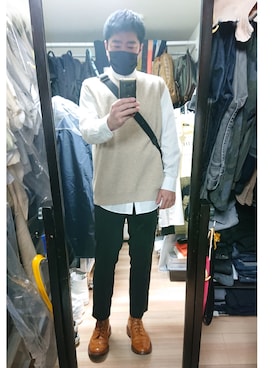 高さん(メンズ・176cm)の春コーディネート