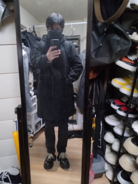 高さん（メンズ・176cm）の冬コーディネート