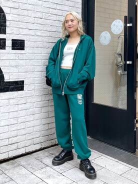 出村彩乃さん(レディース・159cm)の夏コーディネート