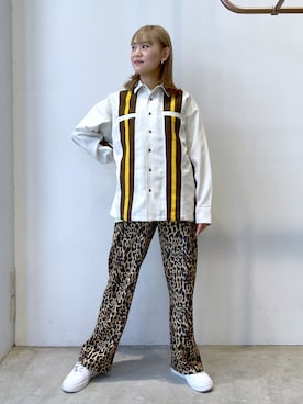 出村彩乃さん(レディース・159cm)の春コーディネート