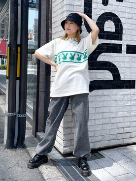 出村彩乃さん(レディース・159cm)の春コーディネート