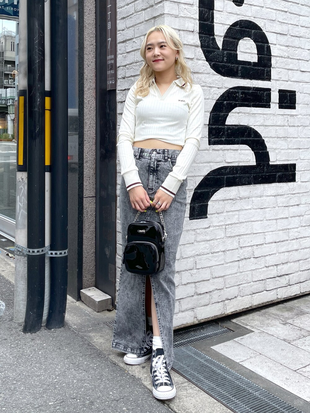 X-girl（エックスガール）の「BABY L/S POLO TOP（ポロシャツ）」 - WEAR