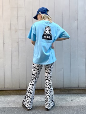 出村彩乃さん(レディース・159cm)の夏コーディネート