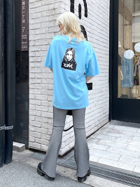 出村彩乃さん(レディース・159cm)の夏コーディネート