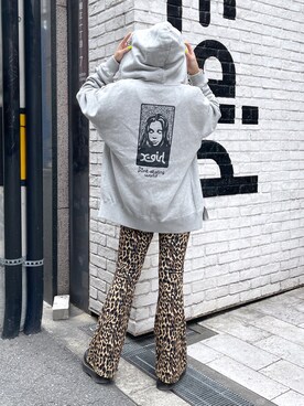 出村彩乃さん（レディース・159cm）の夏コーディネート