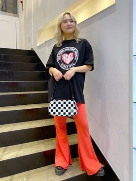 出村彩乃さん(レディース・159cm)の夏コーディネート