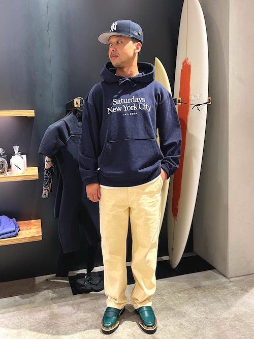 黒レザー モカシン シューズ　SATURDAY New York CITY 黒レザー モカシン シューズ SATURDAY New York CITY