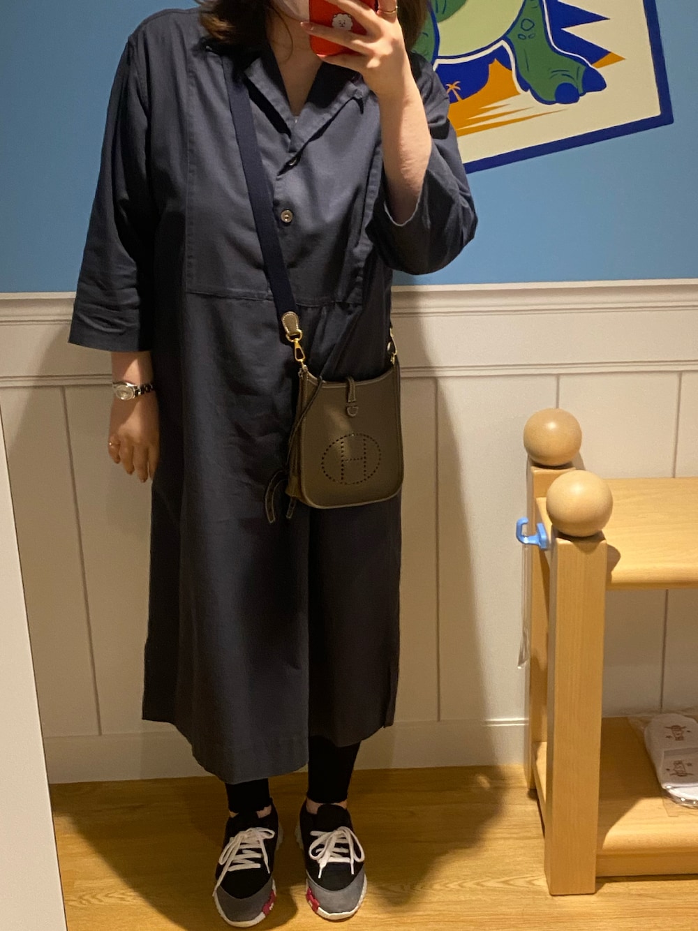 コーデのワンポイントに☆】 HERMES スニーカー クライム