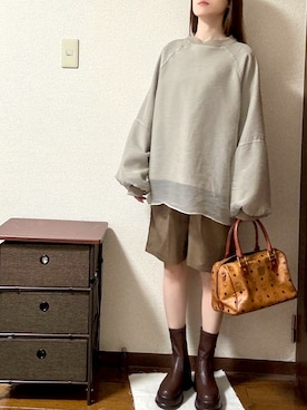 「MCM（エムシーエム）のアイテム」を使った、suzu_wa24さん（レディース・155cm）の秋コーディネート