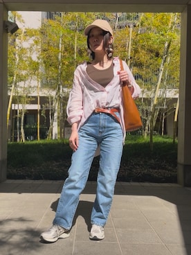 IENA ツイルロング シャツブラウス　新品 IENA（イエナ）の「ツイルロング シャツブラウス◇（シャツ/ブラウス
