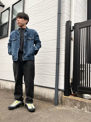 NIKE - スパーズ × エアマックス95 イエローグラデ コラボシャツ
