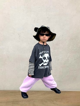 「MARKEY'S（マーキーズ）のアイテム」を使った、D A Nさん（キッズ・110cm）の春コーディネート