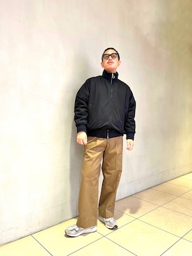 「URBAN RESEARCH（アーバンリサーチ）のアイテム（チノパンツ）」を使った、kojimaさん（メンズ・170cm）の秋コーディネート