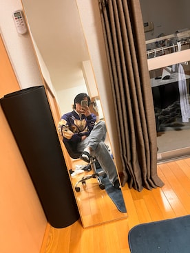 「HUMAN MADE（ヒューマンメード）のアイテム（ジャケット/アウター）」を使った、道ポンさん（メンズ・170cm）の冬コーディネート