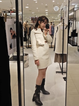 「アイテム（テーラードジャケット）」を使った、suzukaさん（レディース・150cm）の秋コーディネート