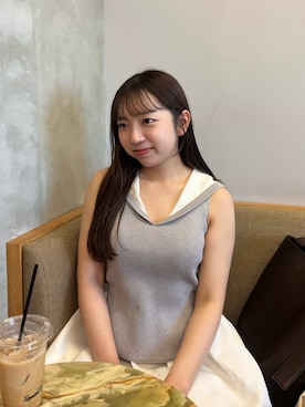 「Luan（ルアン）のアイテム」を使った、suzukaさん（レディース・150cm）の夏コーディネート