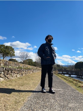 「新星WEARISTAにエントリー」｜「アイテム（その他アウター）」を使った、ray.lightmellow.DJさん（メンズ・169cm）の冬コーディネート