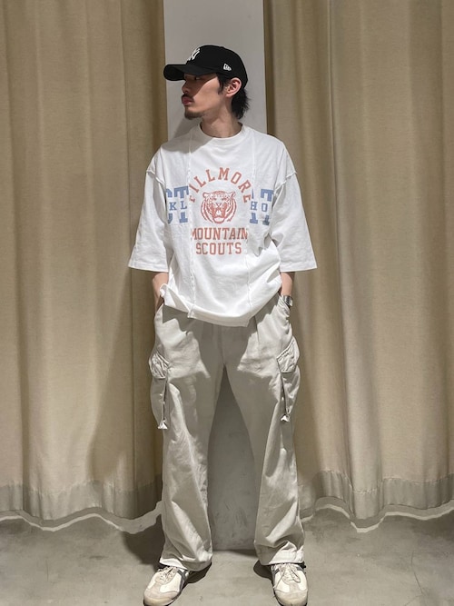 6ポケットワイドカーゴパンツ