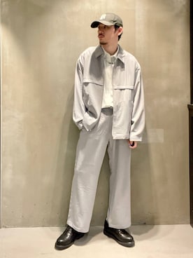 「アイテム（ブルゾン）」を使った、りゅうさん（メンズ・173cm・20代）の春コーディネート