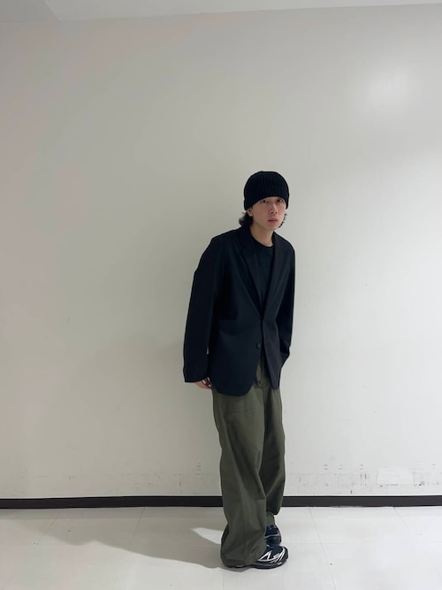 ATON WOOL TROPICAL TAILORED JACKET（その他アウター）｜ATON