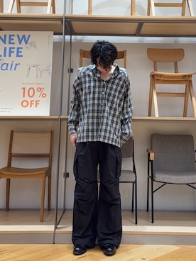 manatoさん（メンズ・173cm）の春コーディネート