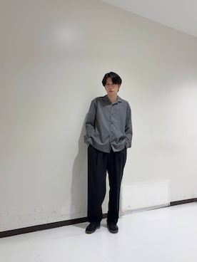 「ur」｜「アイテム（スニーカー）」を使った、manatoさん（メンズ・173cm）の春コーディネート