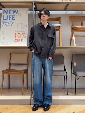 「URBAN RESEARCH Sonny Label（アーバンリサーチサニーレーベル）のアイテム（パンツ）」を使った、manatoさん（メンズ・173cm）の春コーディネート