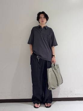 「URBAN RESEARCH（アーバンリサーチ）のアイテム」を使った、manatoさん（メンズ・173cm）の夏コーディネート