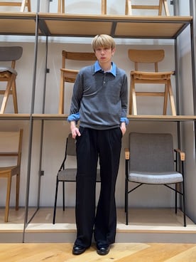 「アイテム（シューズ小物/雑貨）」を使った、manatoさん（メンズ・173cm）の秋コーディネート