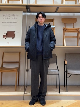 「アイテム（シューズ小物/雑貨）」を使った、manatoさん（メンズ・173cm）の冬コーディネート