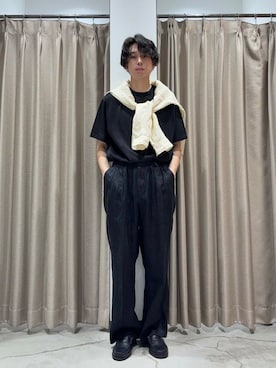 「URBAN RESEARCH（アーバンリサーチ）のアイテム（ローファー）」を使った、manatoさん（メンズ・173cm）の夏コーディネート