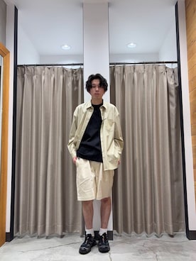 「アーバンリサーチ」｜「アイテム（スニーカー）」を使った、manatoさん（メンズ・173cm）の夏コーディネート